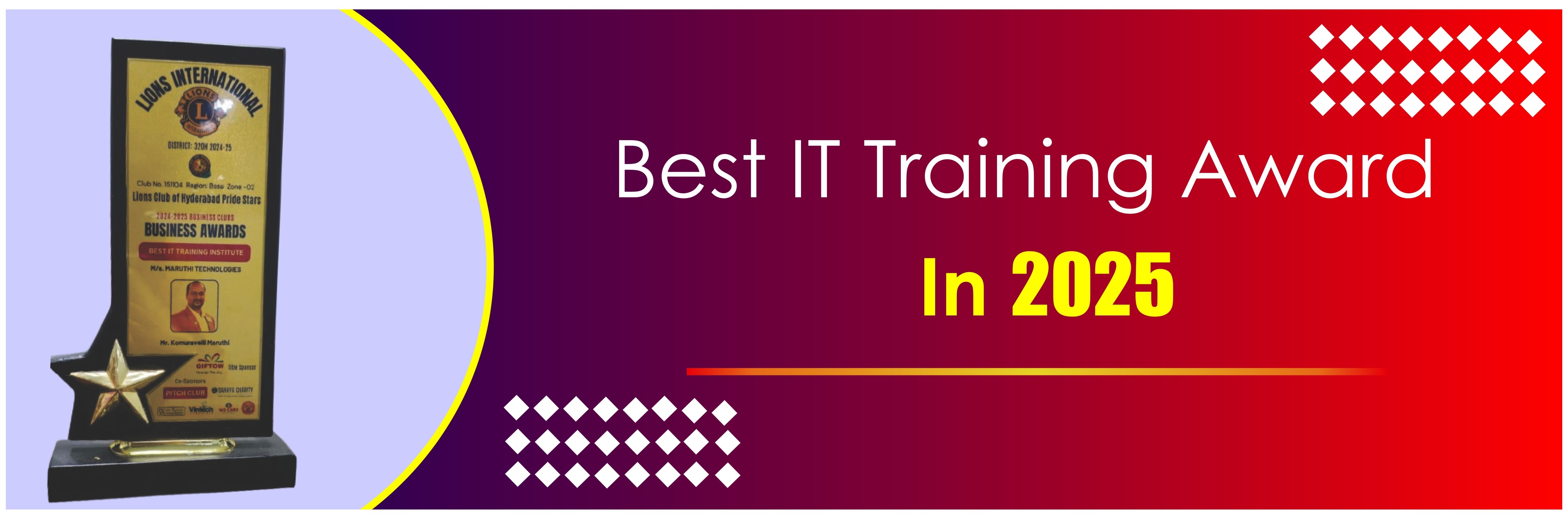 Best IT Training Award